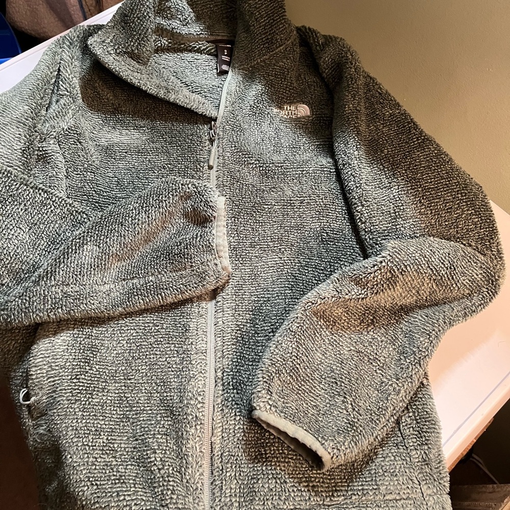 The North Face Olive Fleece Jacket